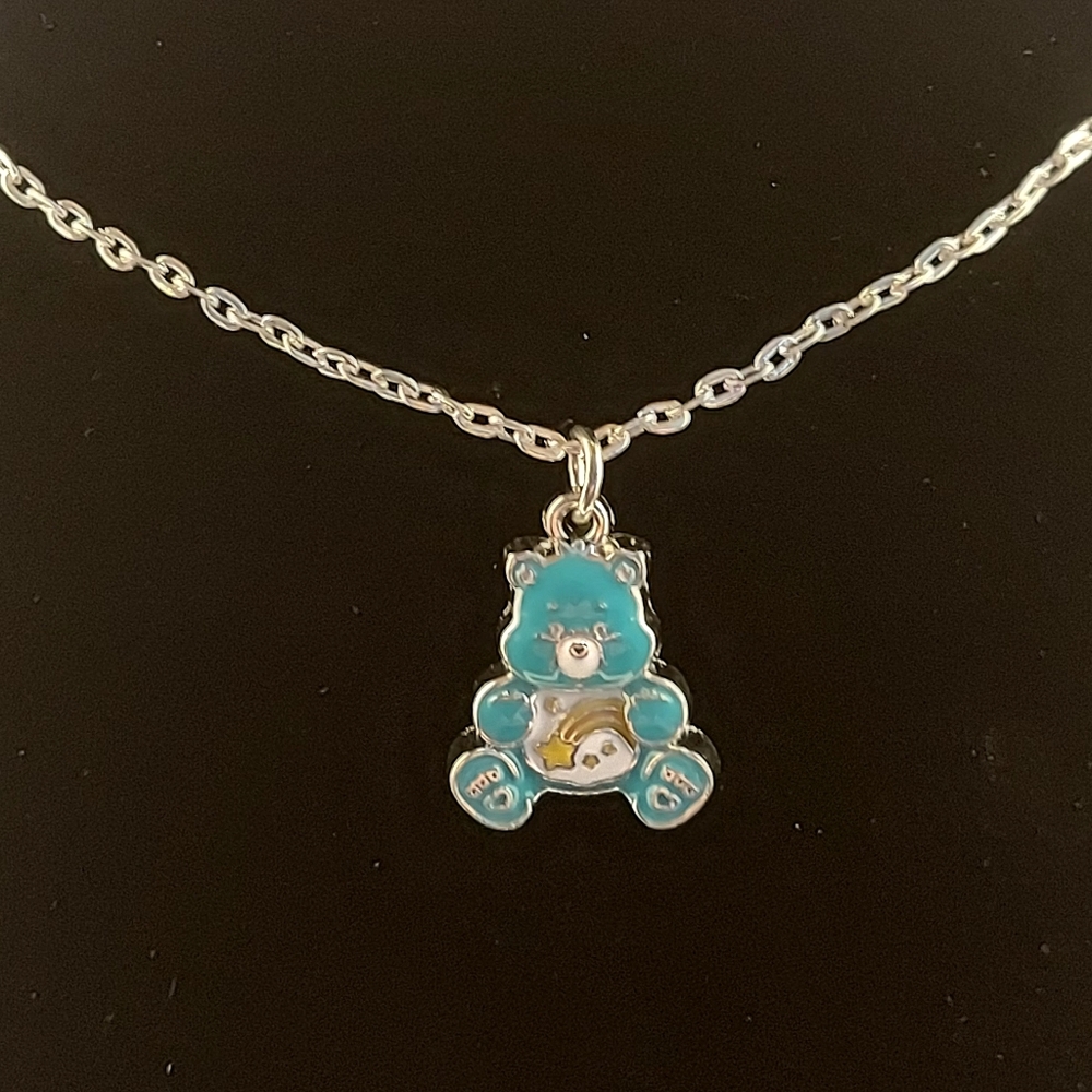 Wish Bear Care Bear Pendant
